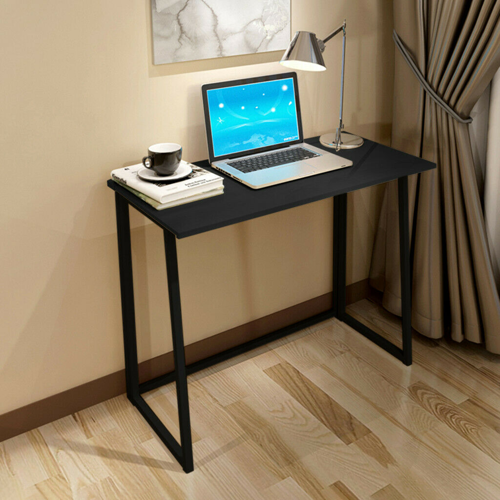Details About Folding Computer Desk Laptop Desktop Study Writing Dining Table Home Office