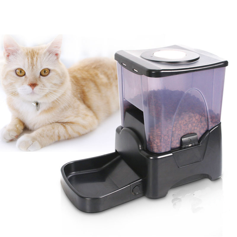 Automatic Pet Feeder Dog Cat Programmable Animal Food Bowl Auto