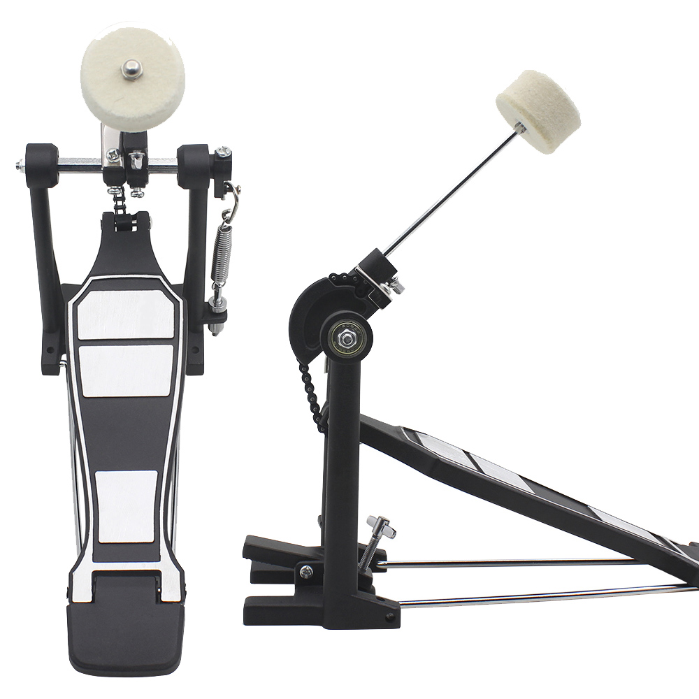 Kick Bass Drum Pedal Single Chain Drive Foot Pedal eBay