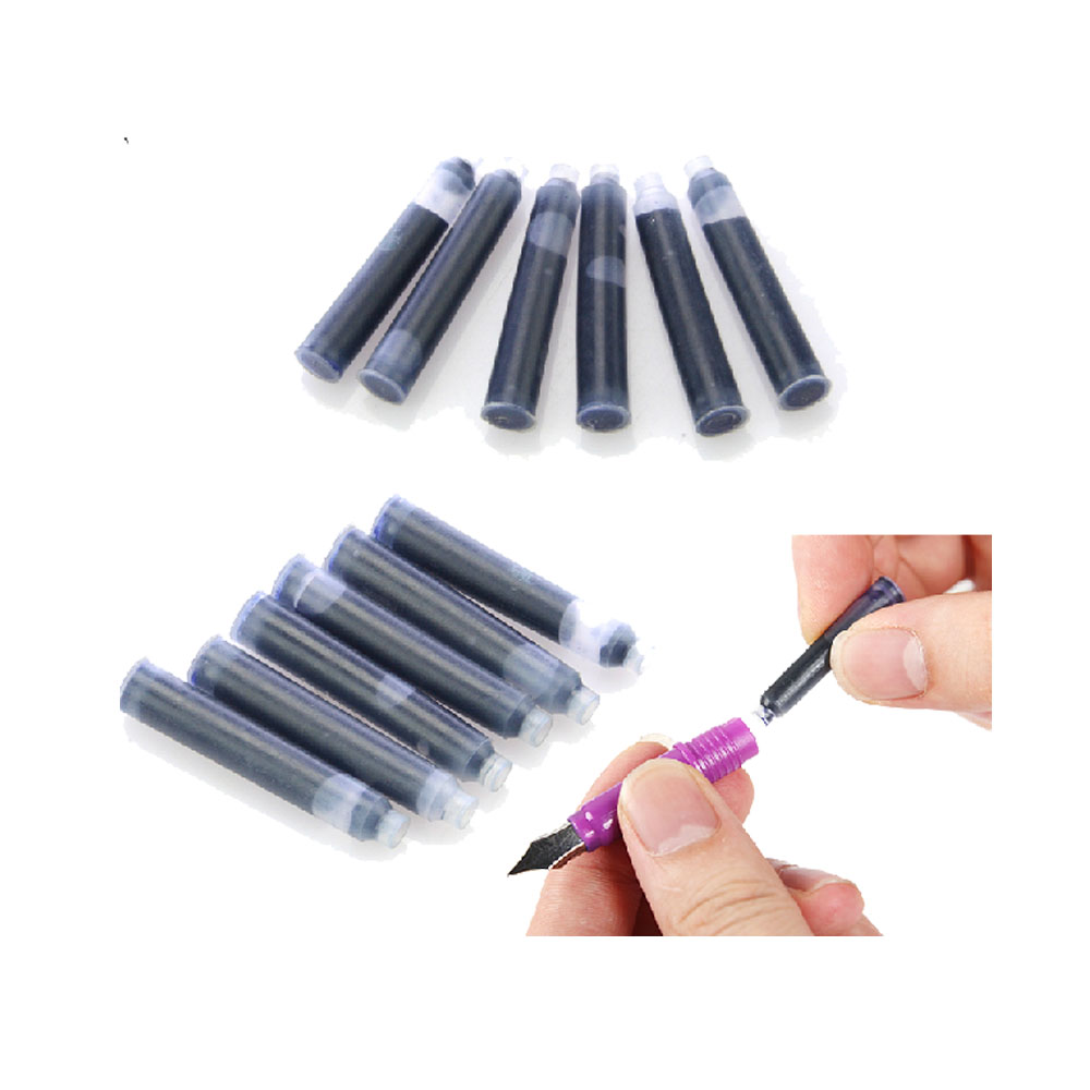 Hero 6pcs wearresistant and anticollision Plastic Fountain Pen