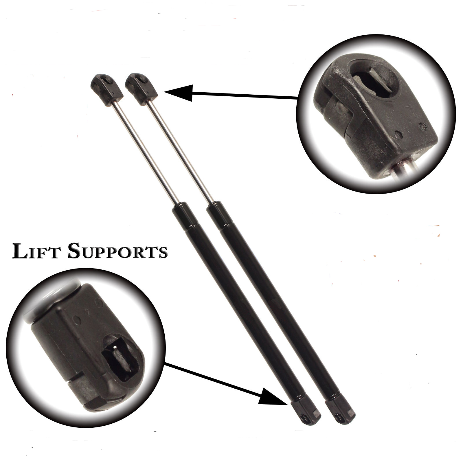 4573 Liftgate Hatch Tailgate Lift Supports Struts Shocks for Chevrolet Qty 2