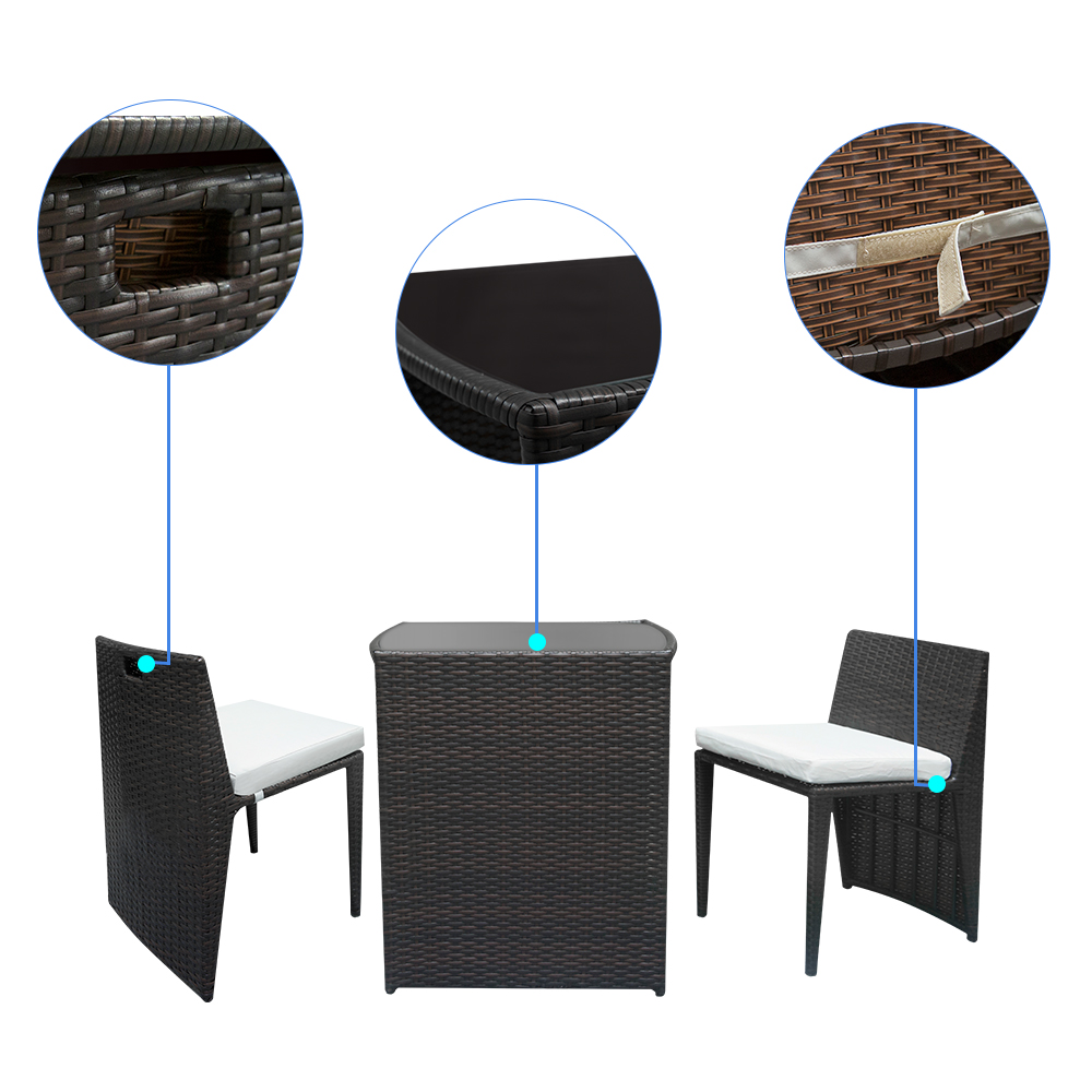 Details About 3pc Wicker Bar Set Patio Indoor Garden Table 2 Stools Rattan Furniture - Bar Table Garden Furniture Details About 3pc Wicker Bar Set Patio Indoor Garden Table 2 Stools Rattan Furniture - Bar Table Garden Furniture